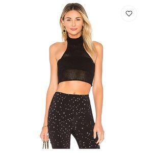 Indah Dylan Knit Crop Top